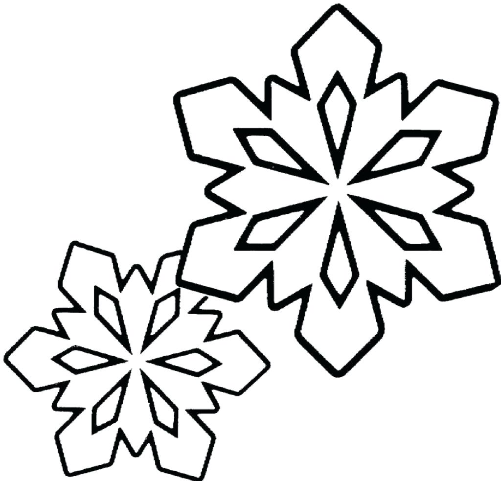 Snowflake Coloring Page Free Download On ClipArtMag