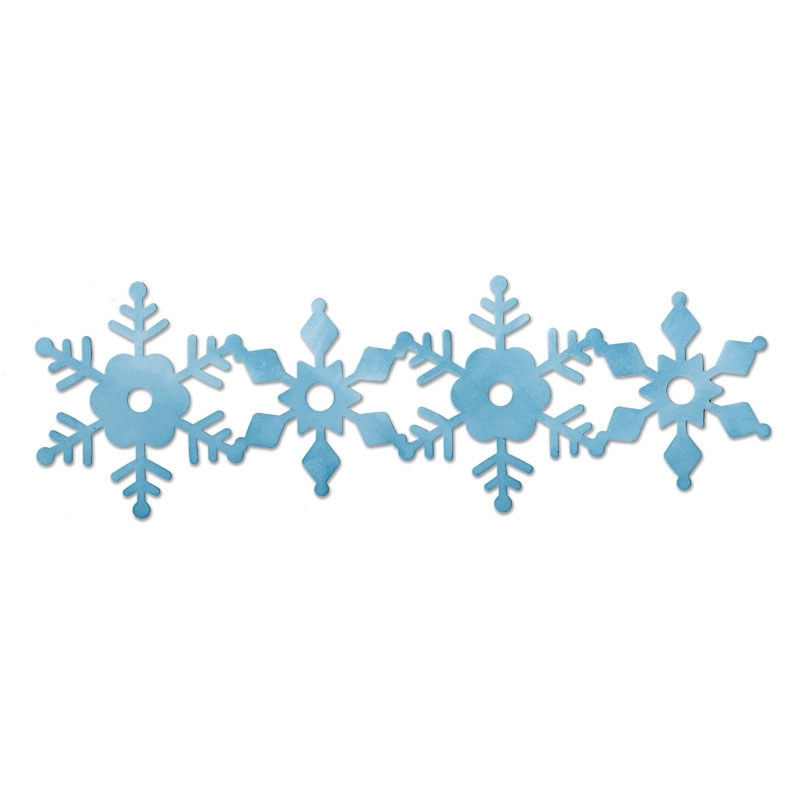 Snowflakes Clipart Border Free download on ClipArtMag