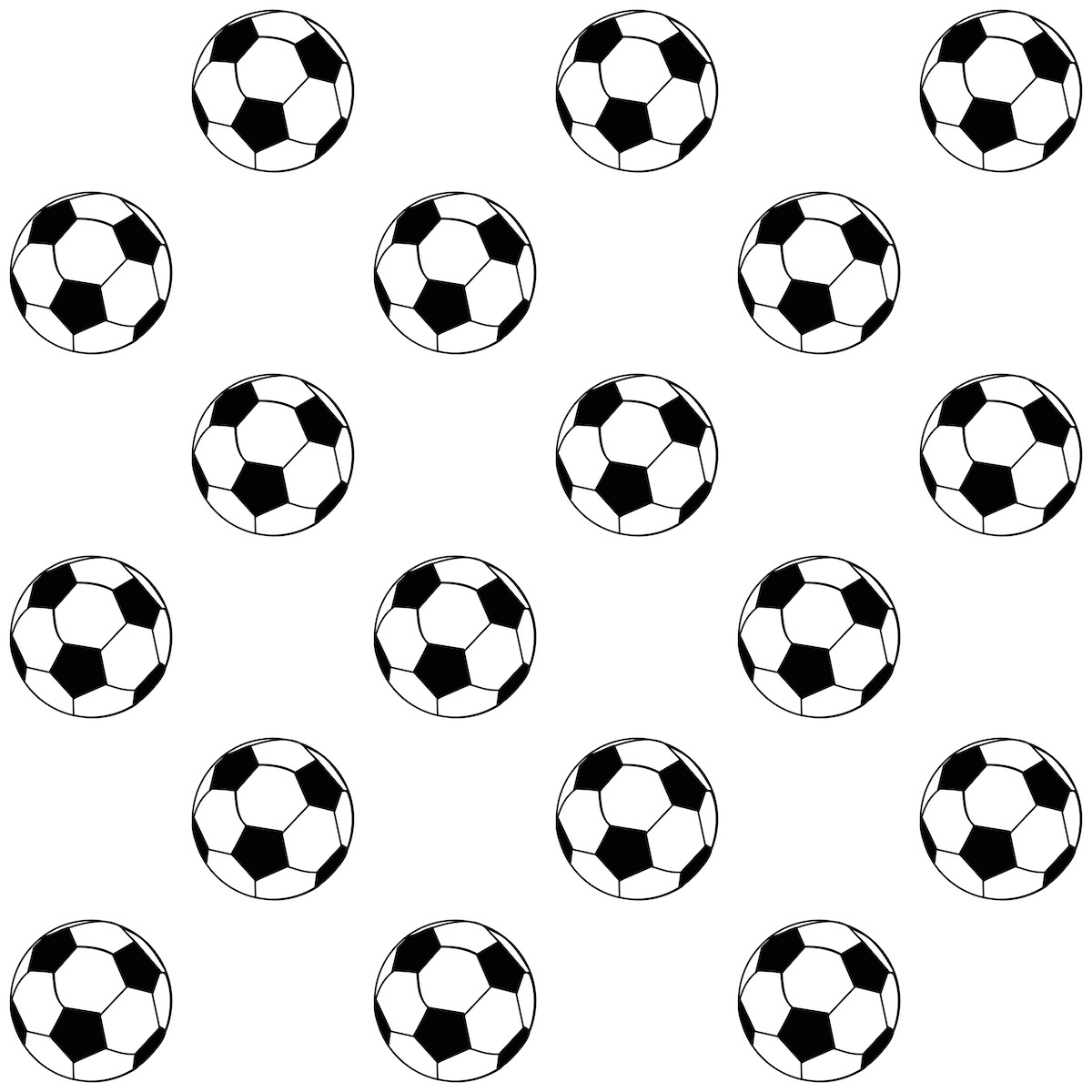 Soccer Ball Border Free download on ClipArtMag