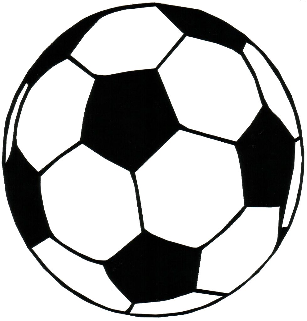 Soccer Ball Clipart Black And White | Free download on ClipArtMag