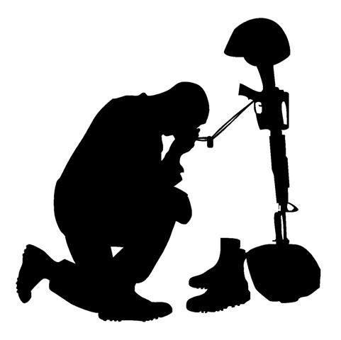 Soldier Silhouette Clipart | Free download on ClipArtMag