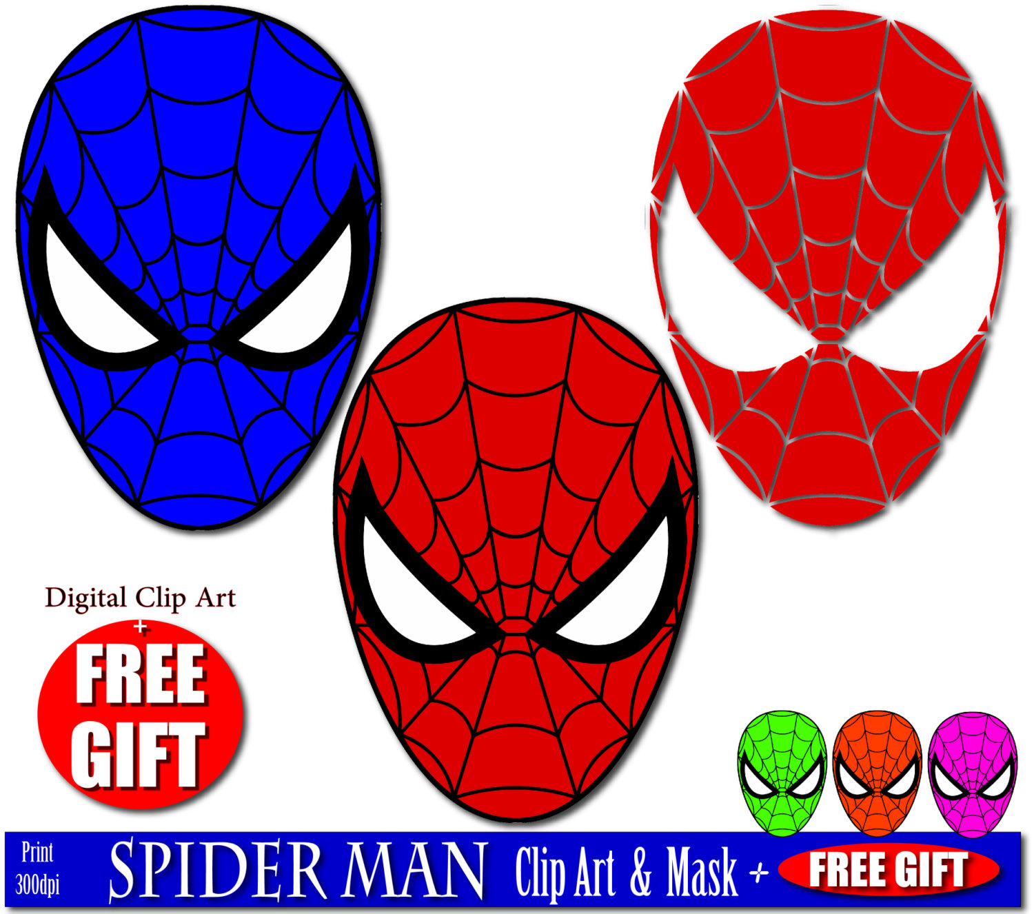 Spider Man Clipart 