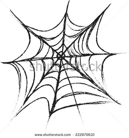 Spider Web Outline | Free download on ClipArtMag