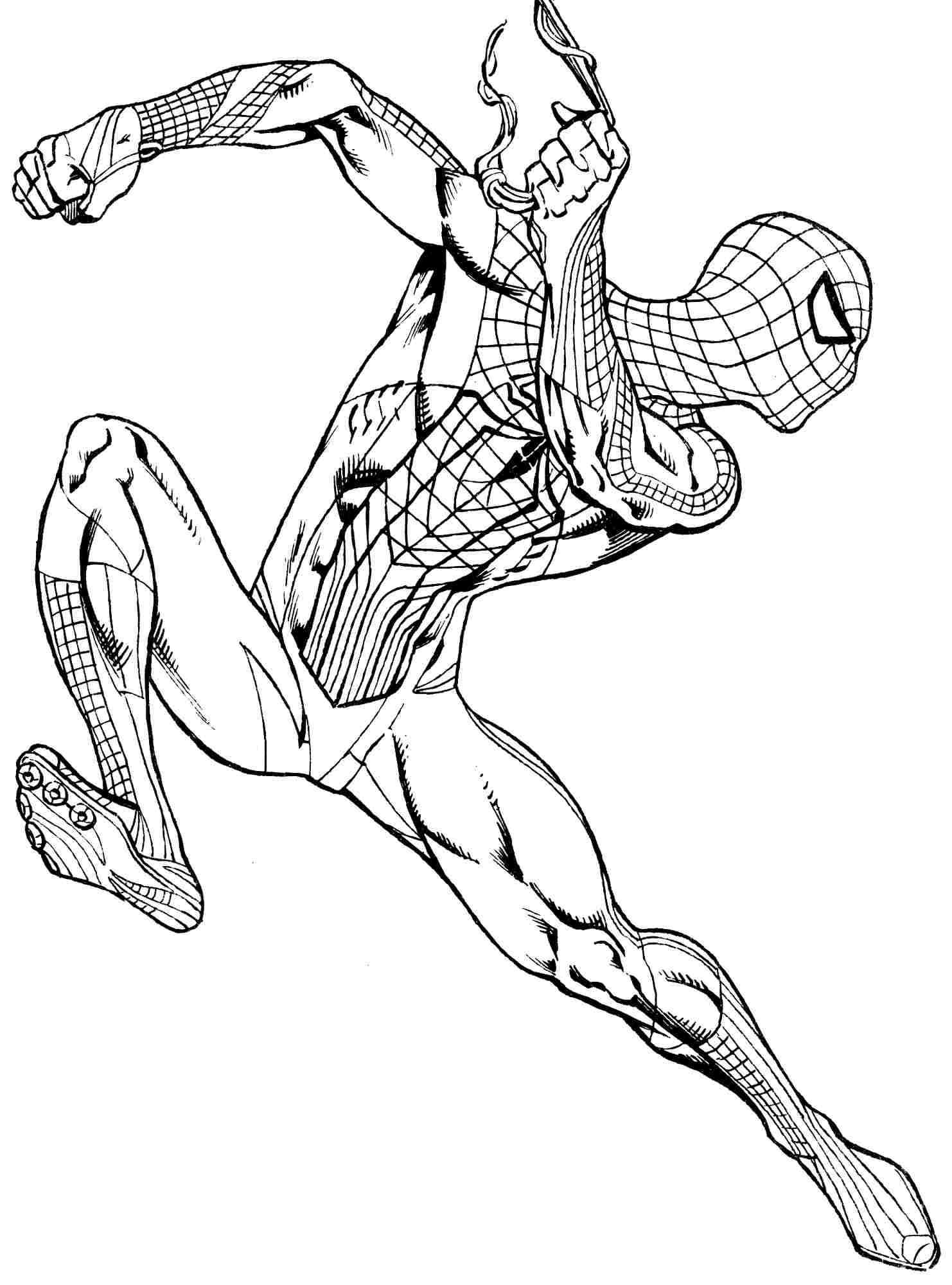 Spiderman Coloring Pages | Free download on ClipArtMag