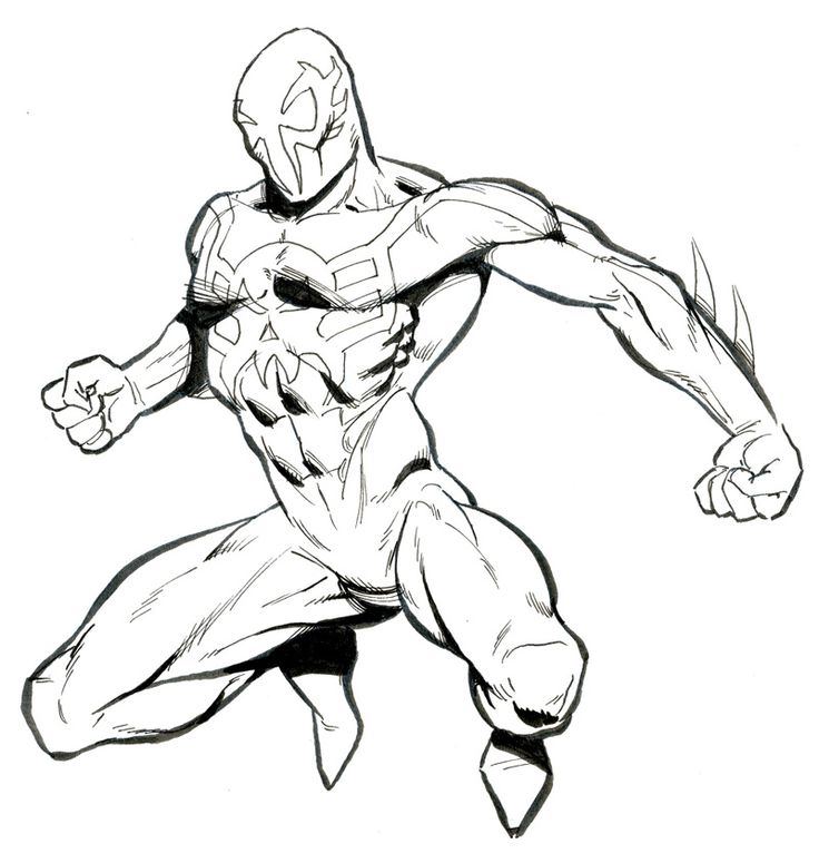 Spiderman Drawing Easy | Free download on ClipArtMag