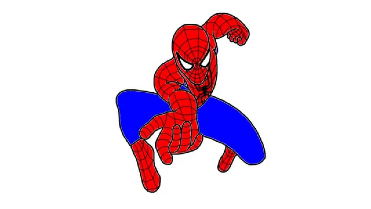 Spiderman Drawing Easy | Free download on ClipArtMag