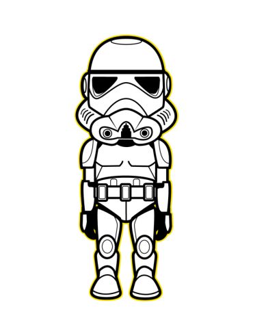 Star Wars Clipart Black And White | Free download on ClipArtMag
