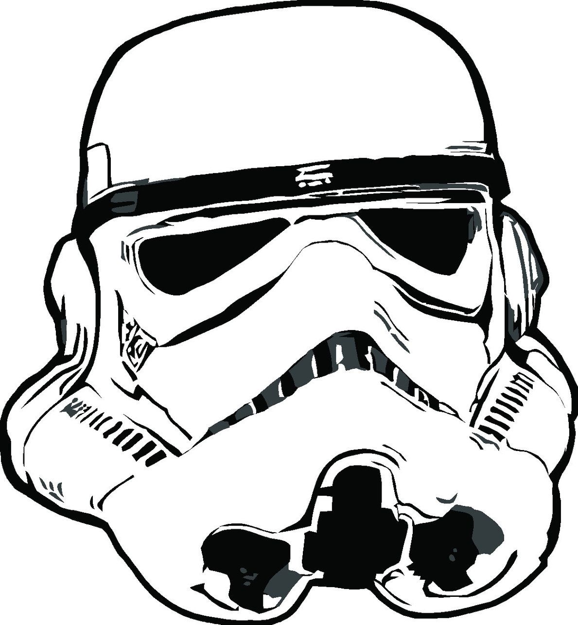 Star Wars Clipart Black And White | Free download on ClipArtMag