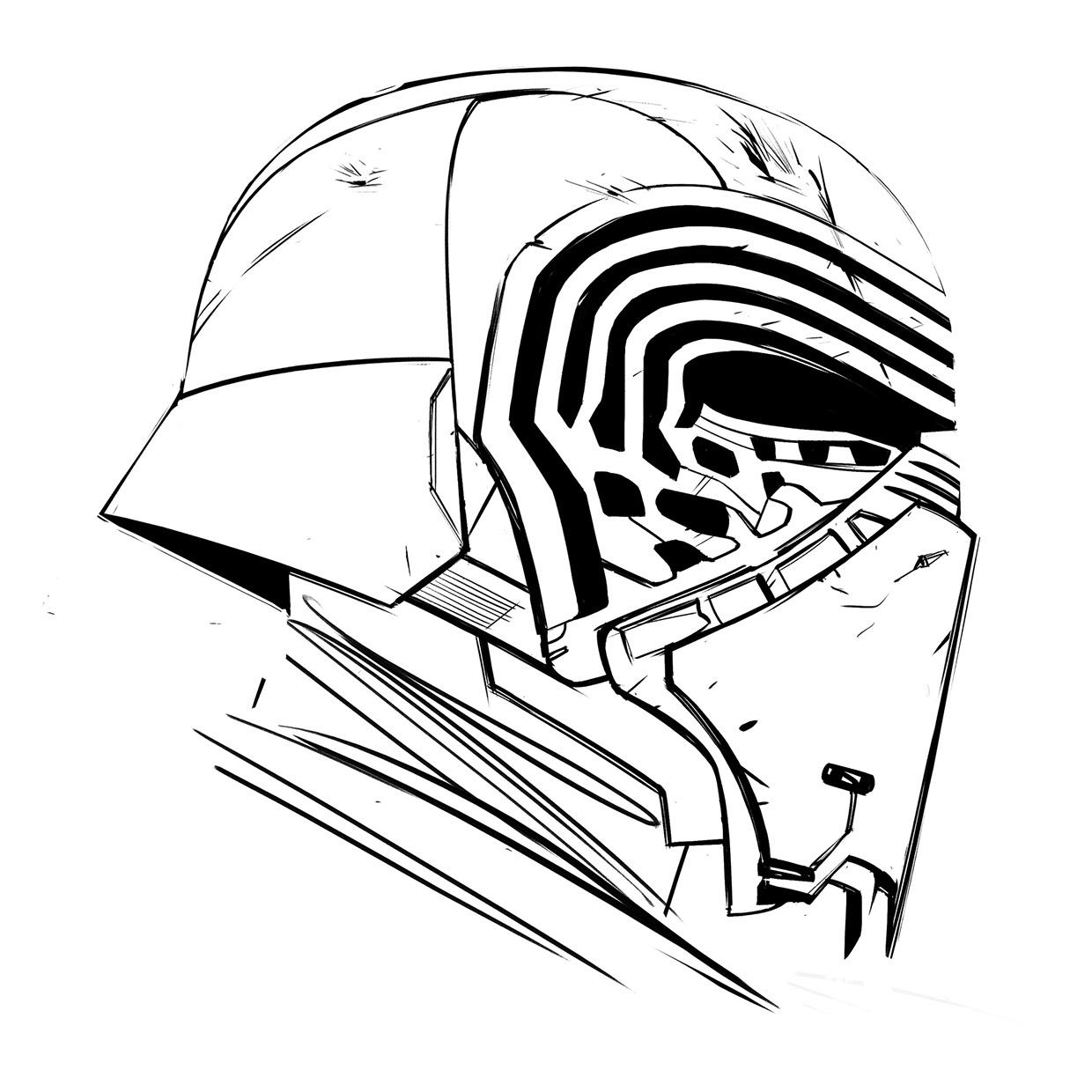 Star Wars Drawing Free download on ClipArtMag