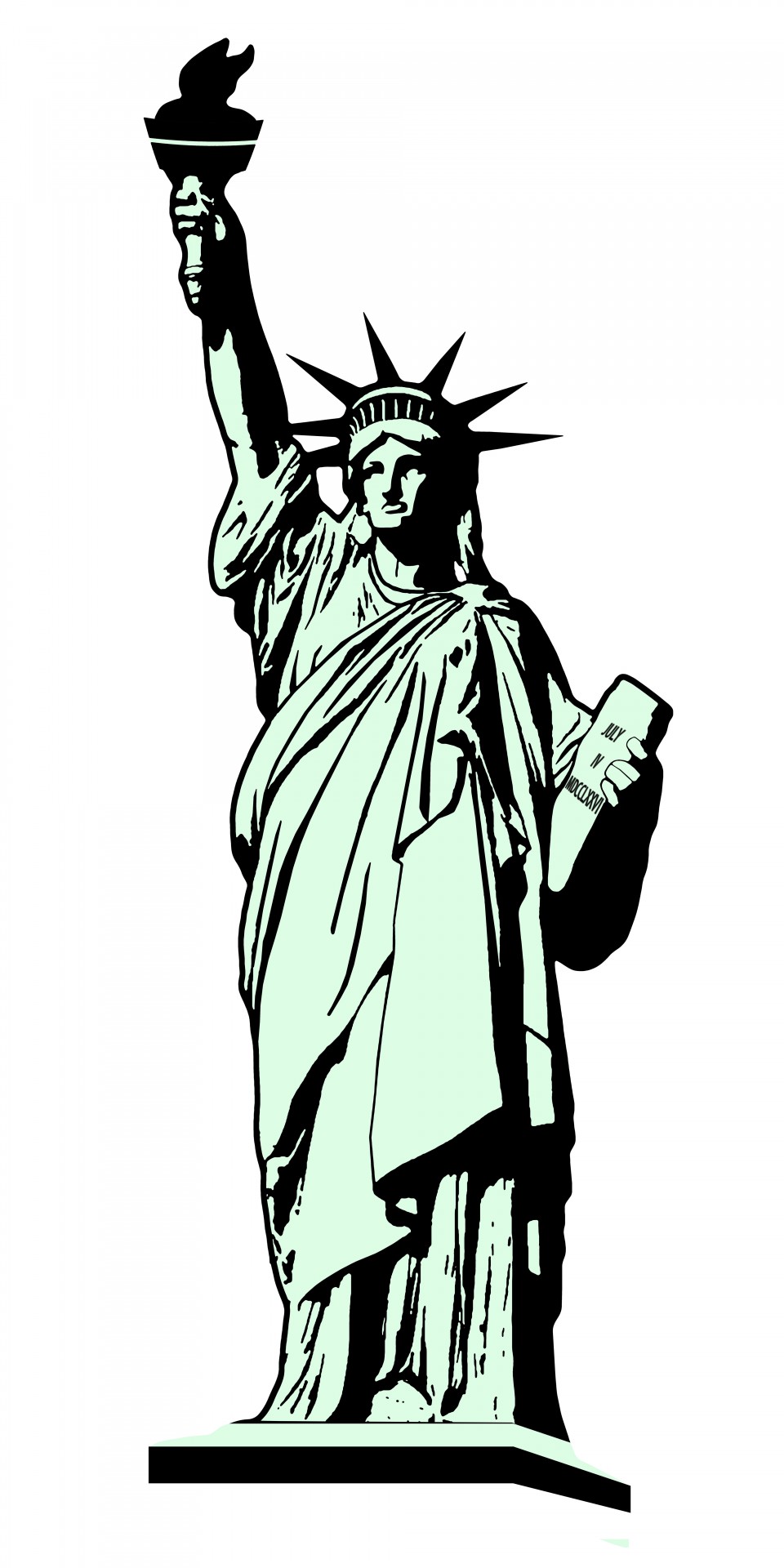 Statue Of Liberty Clipart Free Free download on ClipArtMag