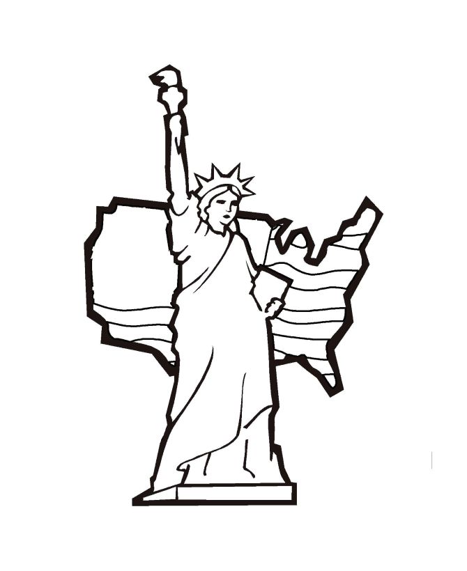 Statue Of Liberty Drawing | Free download on ClipArtMag