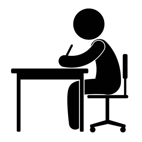 Swadci33 Student Working At Desk Clipart Image Big Pictures Hd