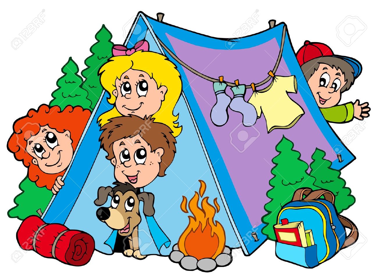 Summer Camp Clipart Free download on ClipArtMag