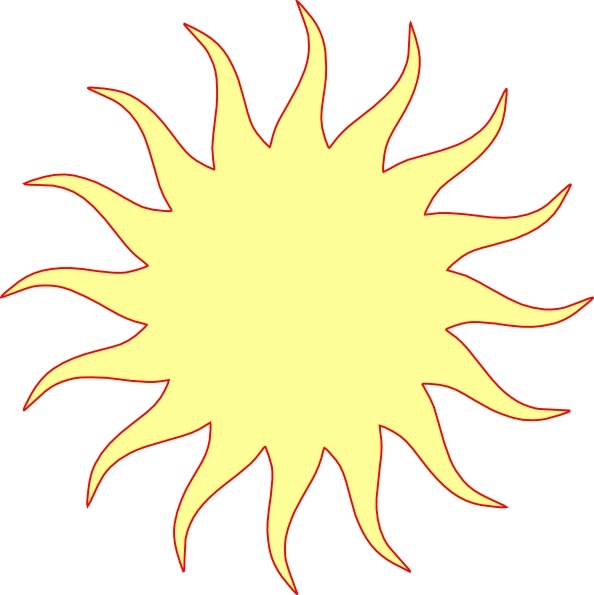 Sun Clipart Drawing | Free download on ClipArtMag