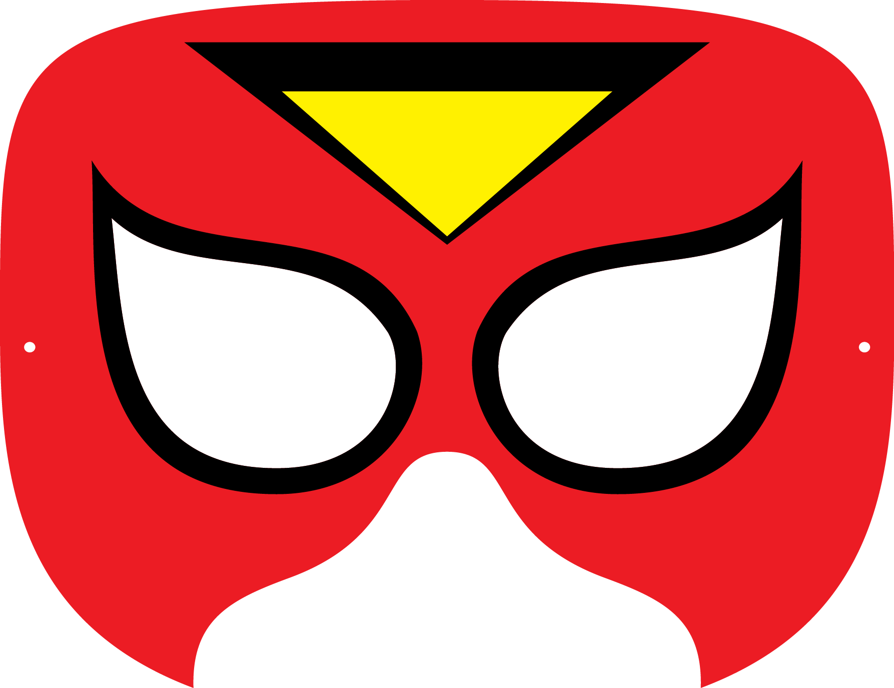 Superhero Mask Template Free Download On ClipArtMag