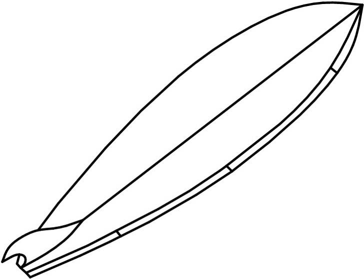 Surfboard Clipart Black And White | Free download on ClipArtMag