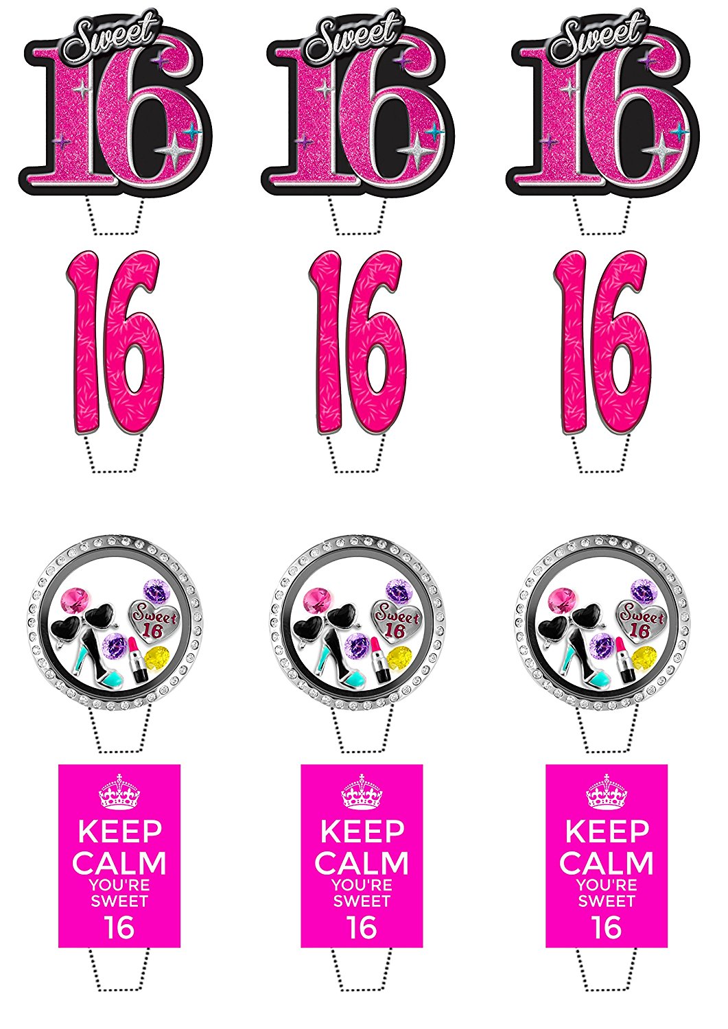 Sweet 16 Clipart Free download on ClipArtMag