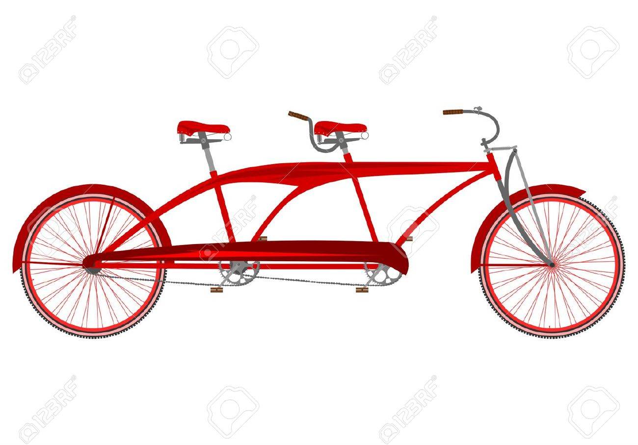 Tandem Bike Clipart Free download on ClipArtMag
