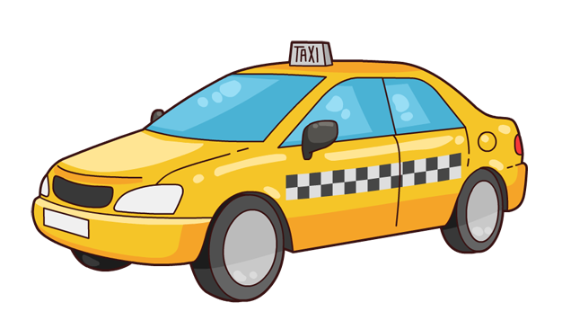 Taxi Cab Clipart | Free download on ClipArtMag