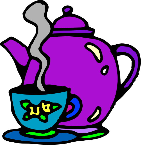 tea pot clipart