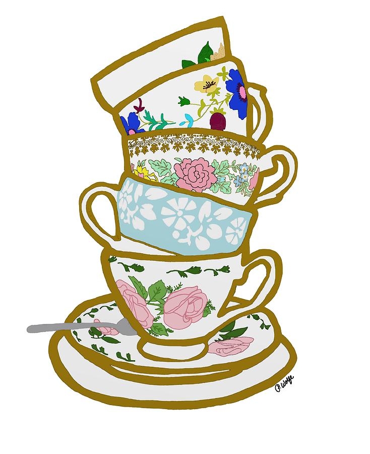 Teacups Clipart | Free download on ClipArtMag