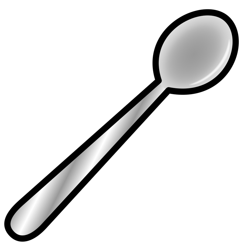 Teaspoon Clipart 