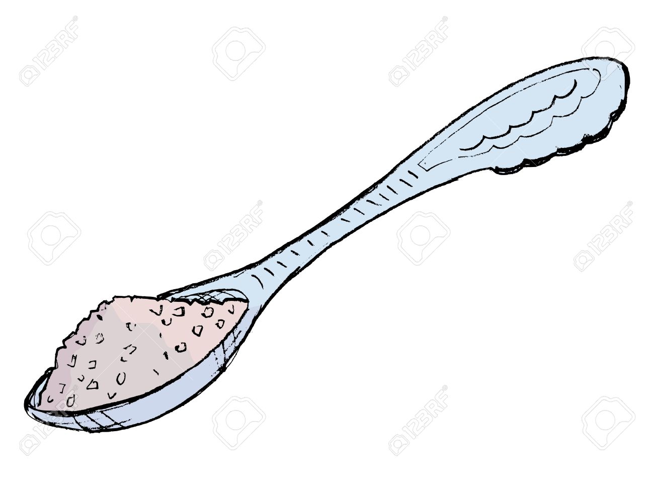 teaspoon clipart