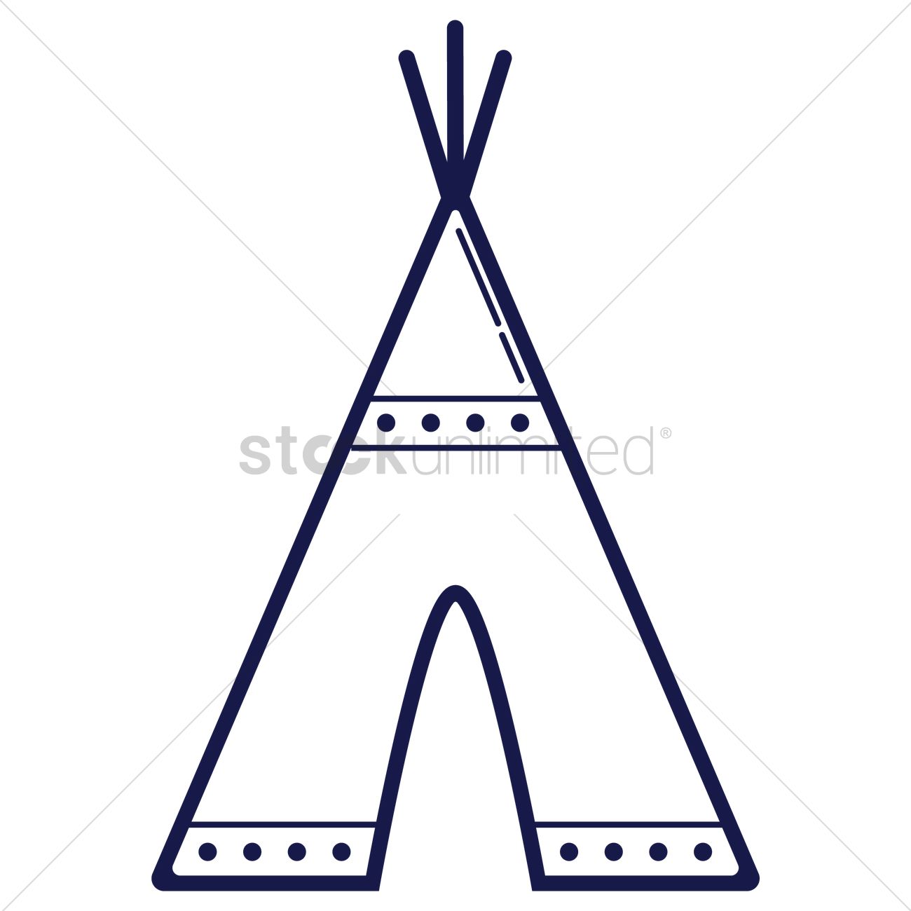 Teepee Clipart | Free download on ClipArtMag