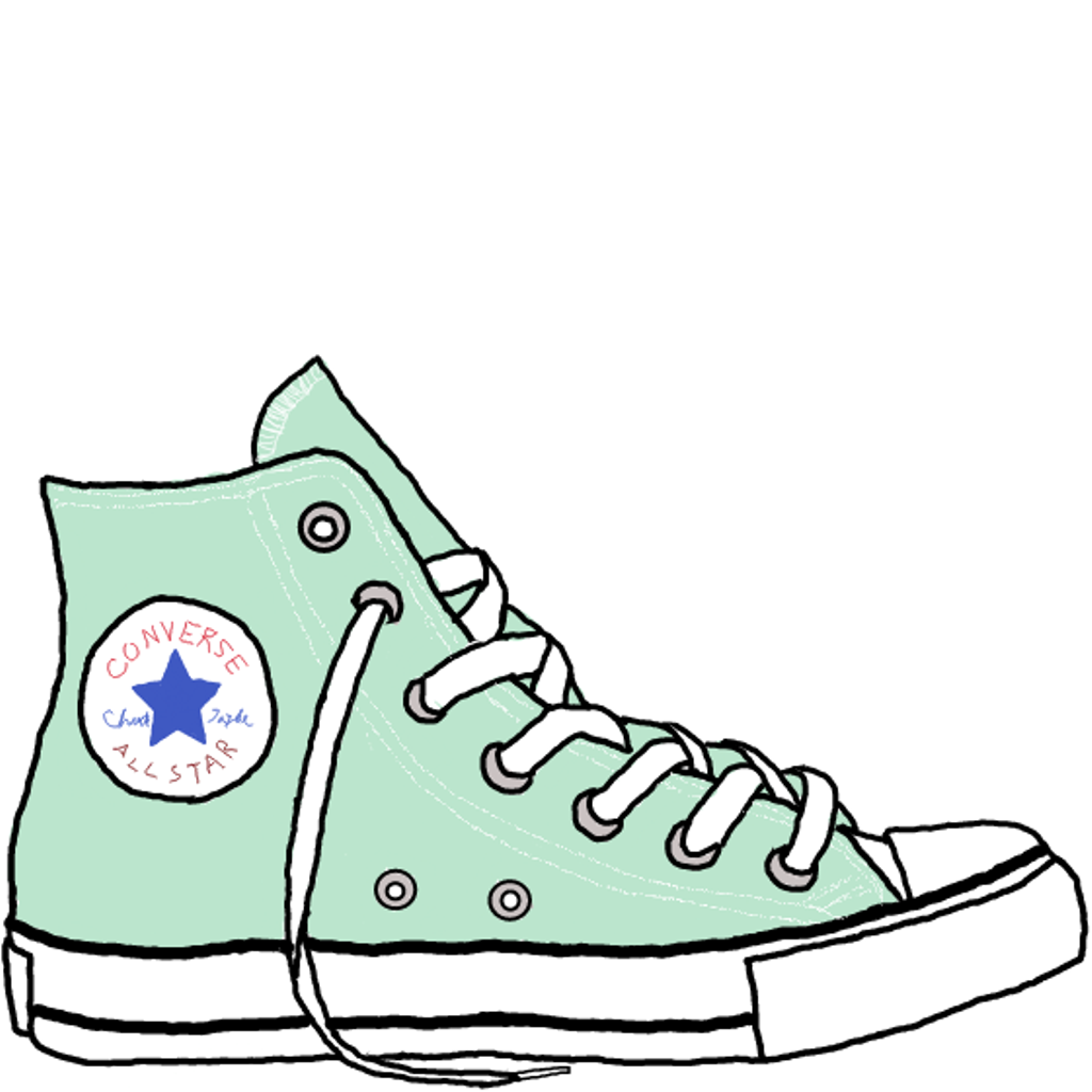 Tennis Shoes Drawing Free download on ClipArtMag