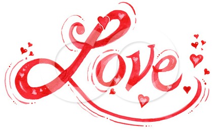 The Word Love Clipart | Free download on ClipArtMag