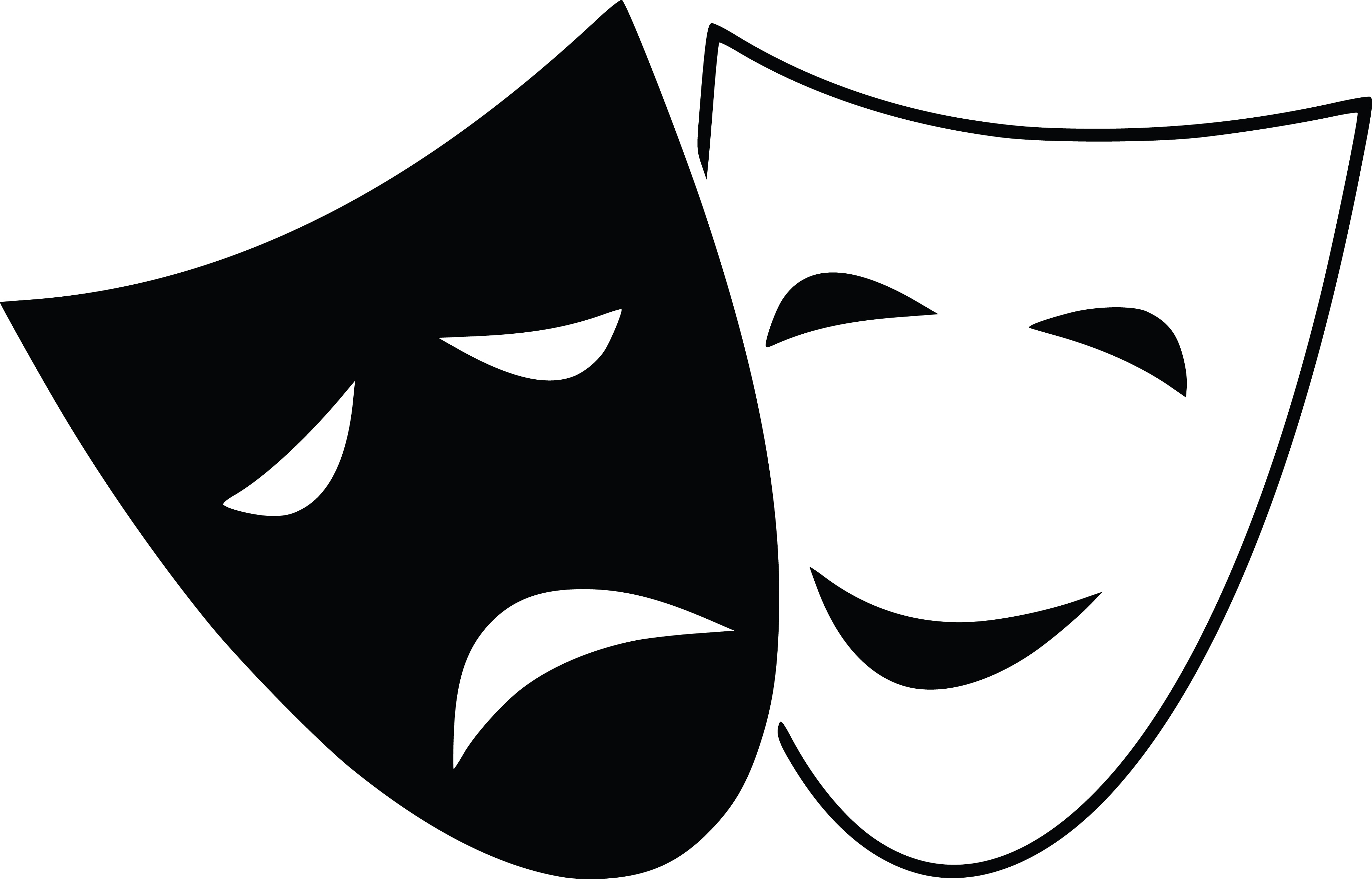 Theater Masks Clipart | Free download on ClipArtMag