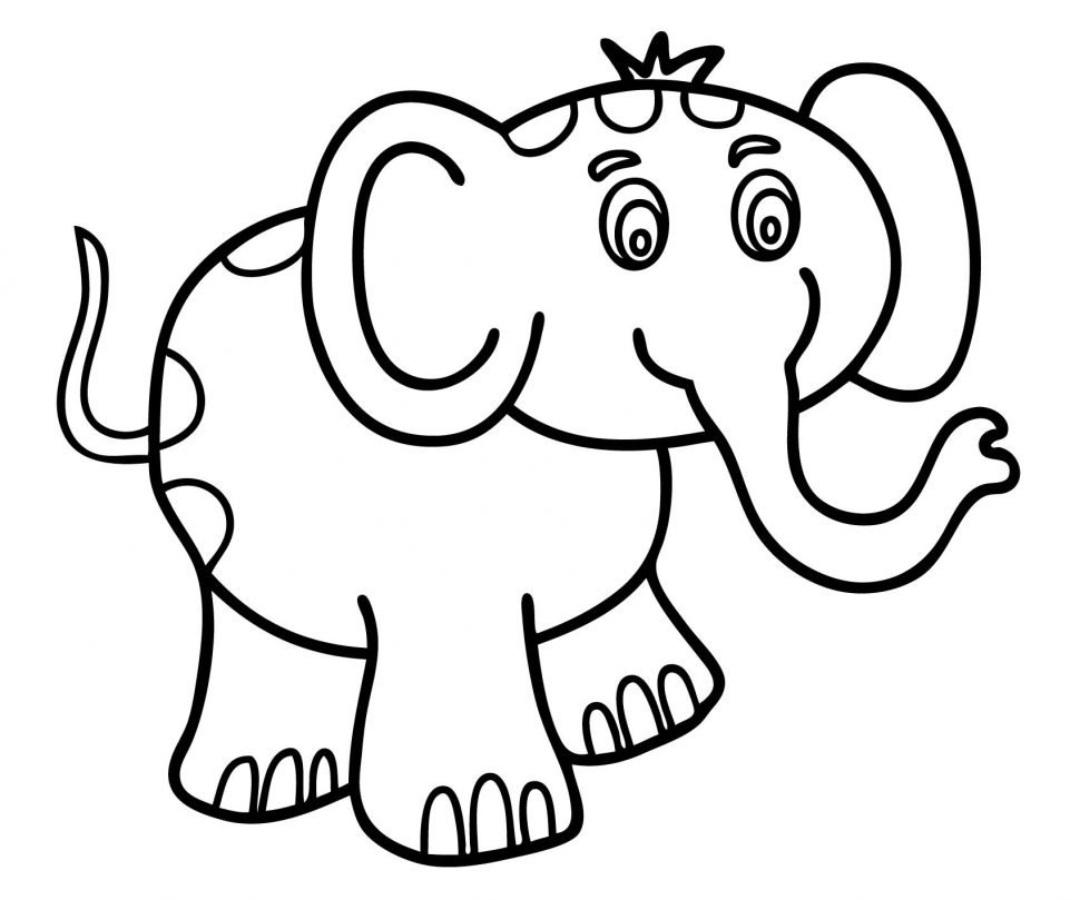 Toddler Coloring Pages Free download on ClipArtMag