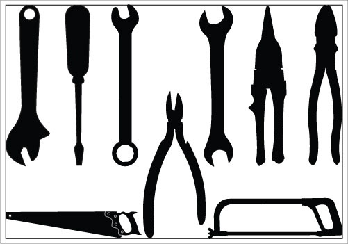 Tools Clipart Black And White Free Download On Clipartmag
