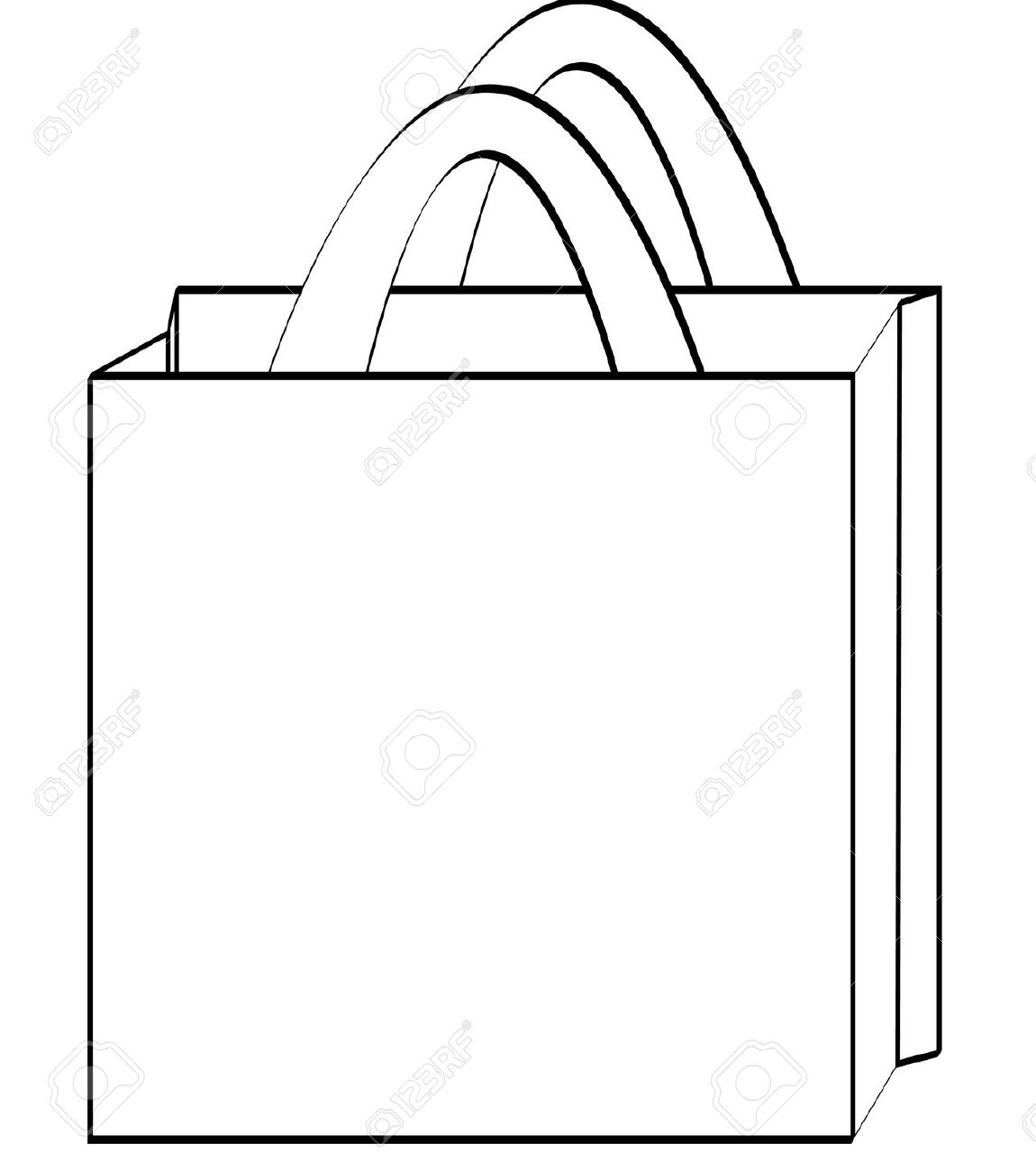 Bag Clipart Black And White Free | UMD College of Information Studies STICK