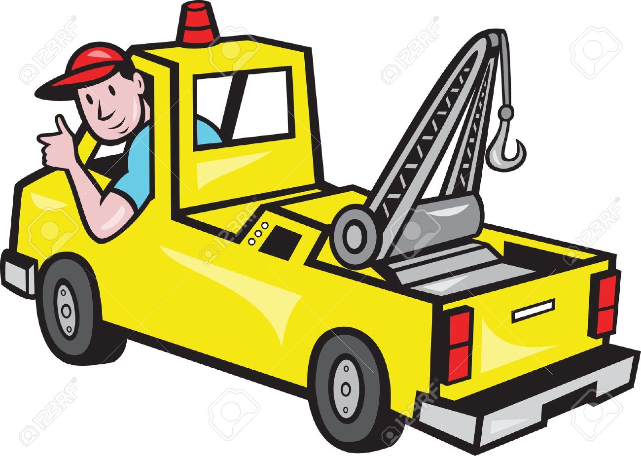 Tow Truck Clipart | Free download on ClipArtMag