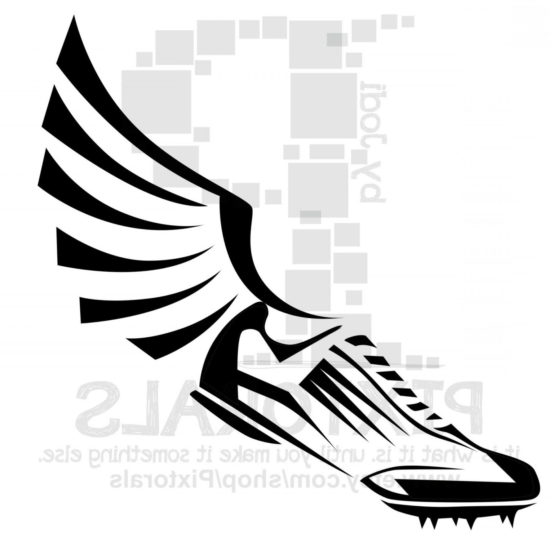 Track And Field Shoe Logo | Free download on ClipArtMag