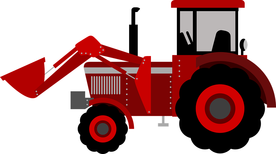 cartoon tractor toy