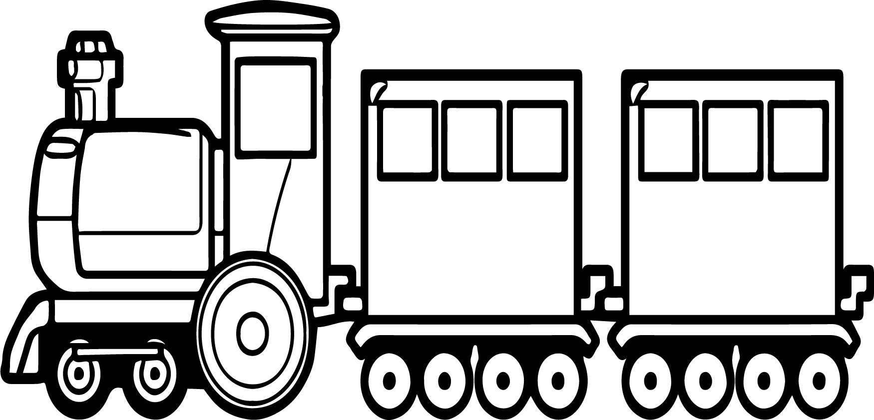 Train Coloring Pages | Free download on ClipArtMag
