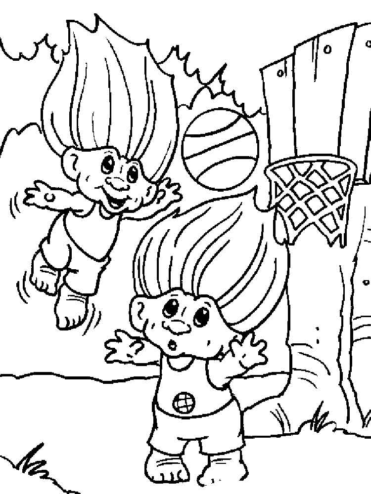 Trolls Coloring Pages | Free download on ClipArtMag