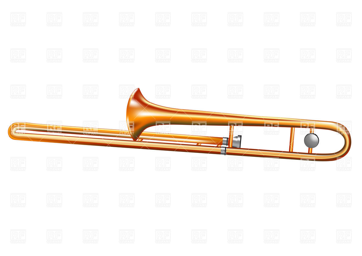 Trombone Clipart Free download on ClipArtMag