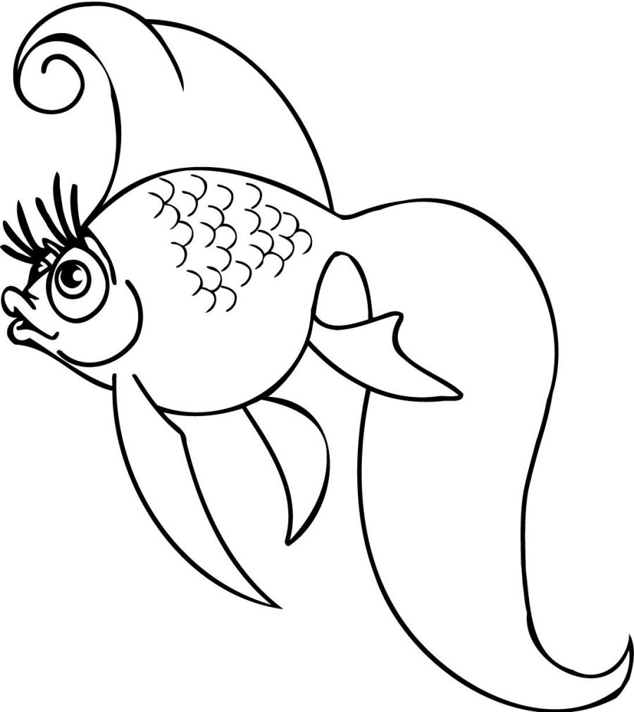 Tropical Fish Coloring Pages Free Download Best Tropical Fish 