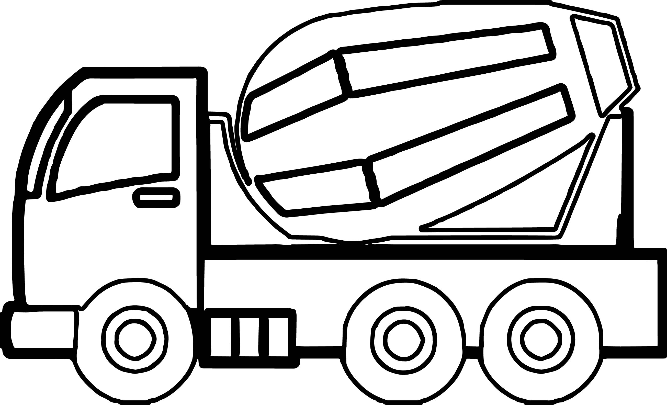 Truck Coloring Pages Free download on ClipArtMag