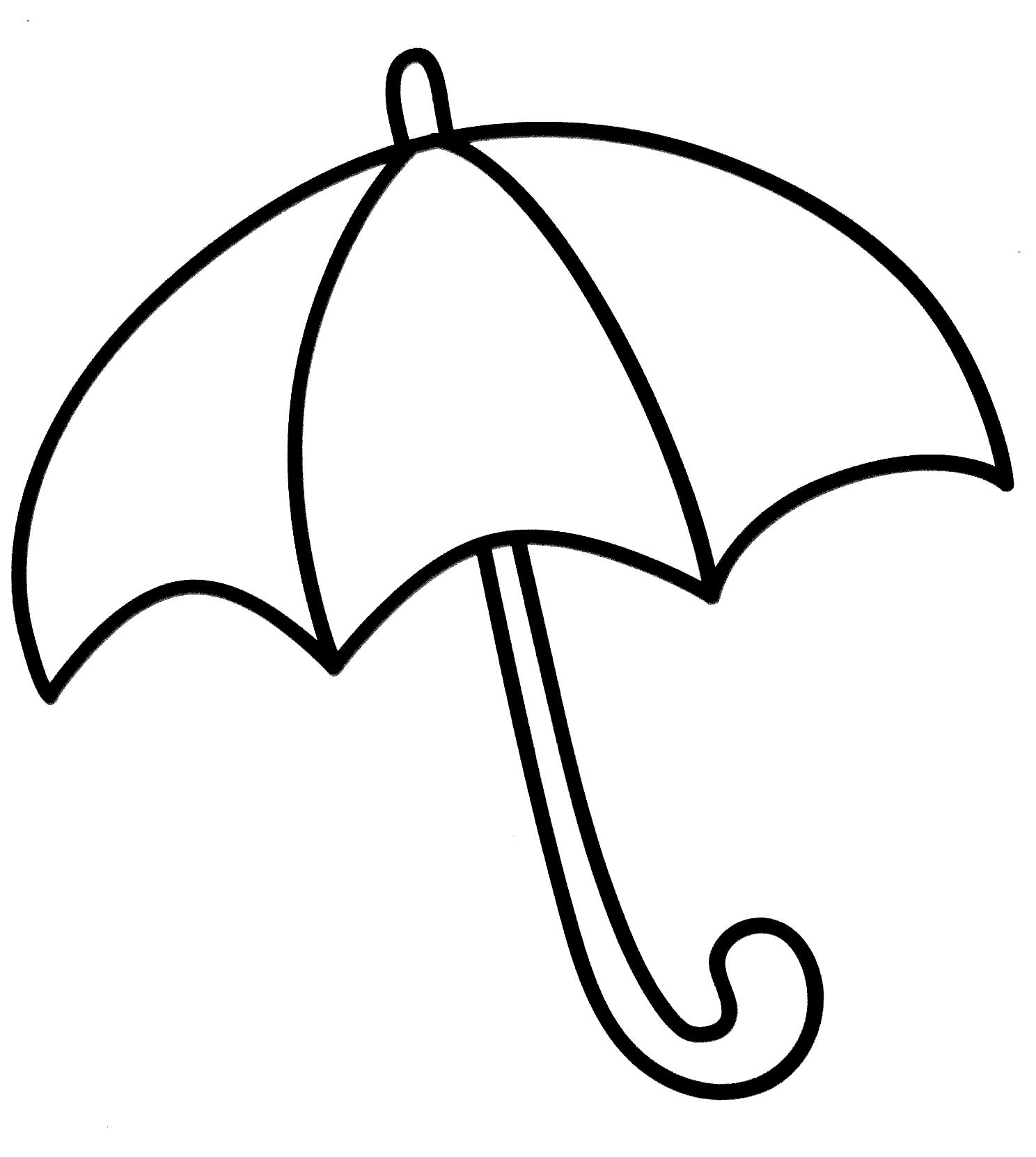 Umbrella Coloring Page Free Download On ClipArtMag