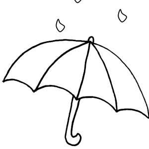 Umbrella Coloring Page | Free download on ClipArtMag