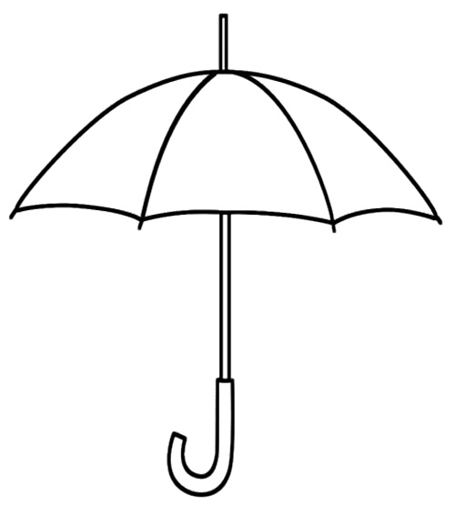 Umbrella Coloring Page | Free download on ClipArtMag