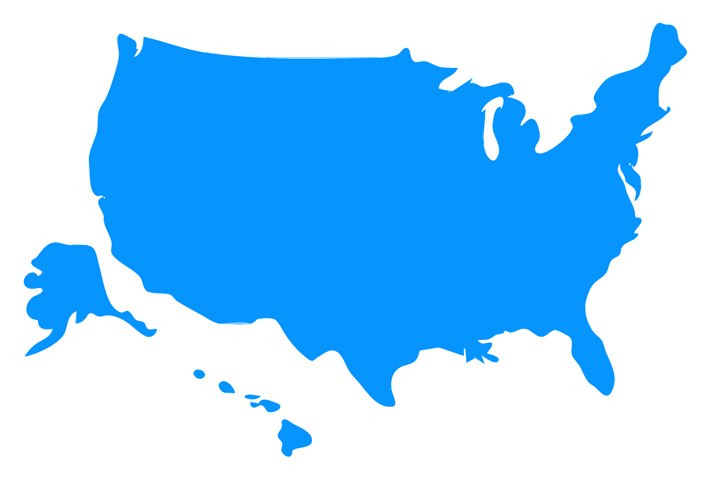 Map Of Usa Clipart Topographic Map Of Usa With States