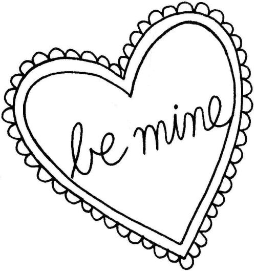 Valentine Clipart Black And White Free download on ClipArtMag