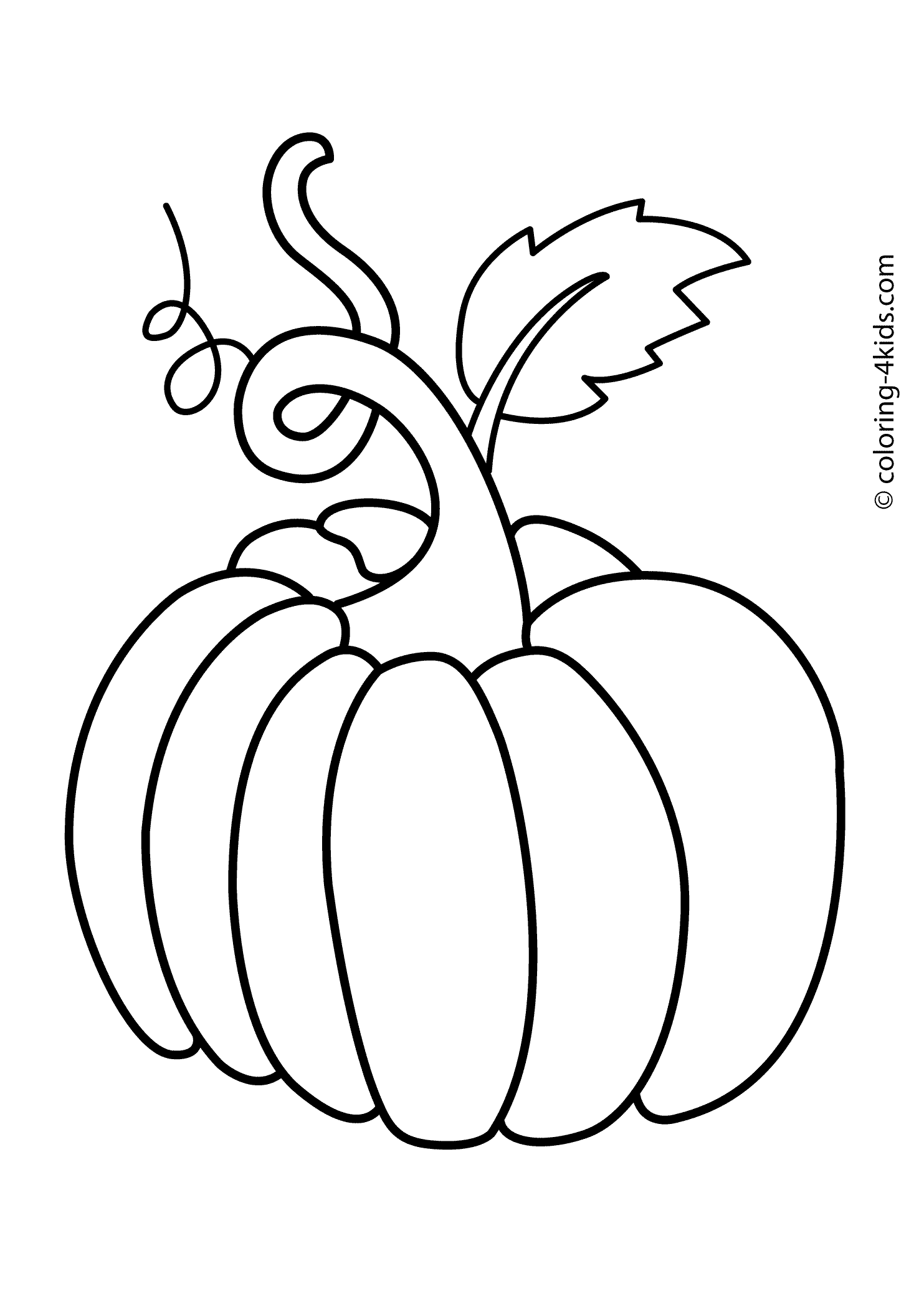 Vegetable Coloring Pages | Free download on ClipArtMag