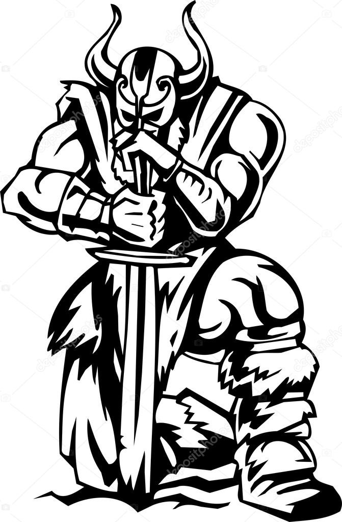 Viking Clipart Black And White Free download on ClipArtMag