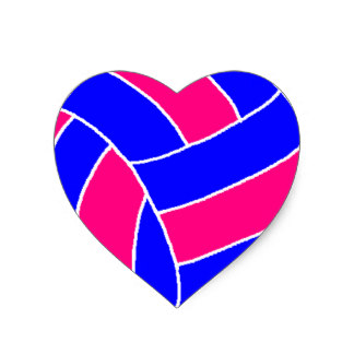 Volleyball Heart Clipart | Free download on ClipArtMag